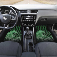 Japanese Asanoha Pattern Car Mats Water Breathing Slayer Dragon - Polynesian Pride