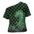 Japanese Asanoha Pattern Cross Shoulder Shirt Water Breathing Slayer Dragon - Polynesian Pride
