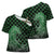 Japanese Asanoha Pattern Cross Shoulder Shirt Water Breathing Slayer Dragon - Polynesian Pride