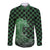Japanese Asanoha Pattern Long Sleeve Button Shirt Water Breathing Slayer Dragon - Polynesian Pride