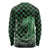 Japanese Asanoha Pattern Long Sleeve Shirt Water Breathing Slayer Dragon - Polynesian Pride