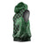 Japanese Asanoha Pattern Sleeveless Hoodie Water Breathing Slayer Dragon - Polynesian Pride