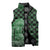 Japanese Asanoha Pattern Sleeveless Puffer Jacket Water Breathing Slayer Dragon - Polynesian Pride
