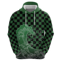 Japanese Asanoha Pattern Zip Hoodie Water Breathing Slayer Dragon LT9 - Polynesian Pride