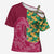 Japanese Bishamon-Kikkou Pattern Cross Shoulder Shirt Water Pillar Silent River Flow - Polynesian Pride