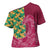 Japanese Bishamon-Kikkou Pattern Cross Shoulder Shirt Water Pillar Silent River Flow - Polynesian Pride