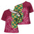 Japanese Bishamon-Kikkou Pattern Cross Shoulder Shirt Water Pillar Silent River Flow - Polynesian Pride