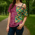 Japanese Bishamon-Kikkou Pattern Cross Shoulder Shirt Water Pillar Silent River Flow - Polynesian Pride