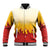 Japanese Kaen Pattern Baseball Jacket Flame Pillar Blazing Lion Heart - Polynesian Pride