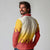 Japanese Kaen Pattern Long Sleeve Polo Shirt Flame Pillar Blazing Lion Heart - Polynesian Pride
