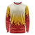 Japanese Kaen Pattern Long Sleeve Shirt Flame Pillar Blazing Lion Heart - Polynesian Pride