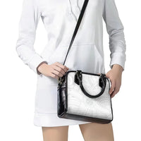 Samoa Lotu Tamaiti Shoulder Handbag Polynesian White Sunday Simple LT9 - Polynesian Pride