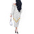 Tonga White Sunday Off The Shoulder Long Sleeve Dress Polynesian Plumeria Tribal Simple LT9 - Polynesian Pride