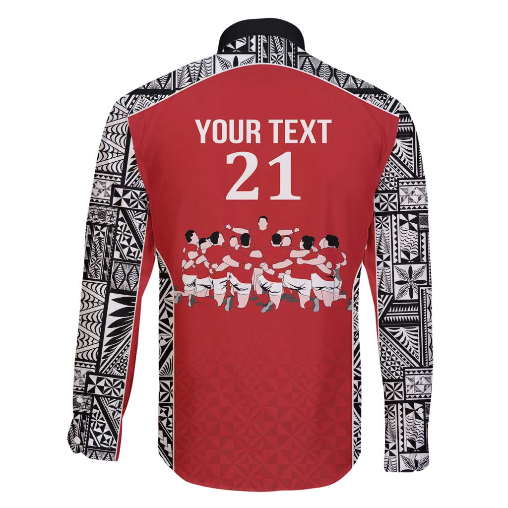 Custom Tonga Rugby Mate Ma'a Family Matching Tank Maxi Dress and Hawaiian Shirt Tonga XIII Make History Pacific Champions