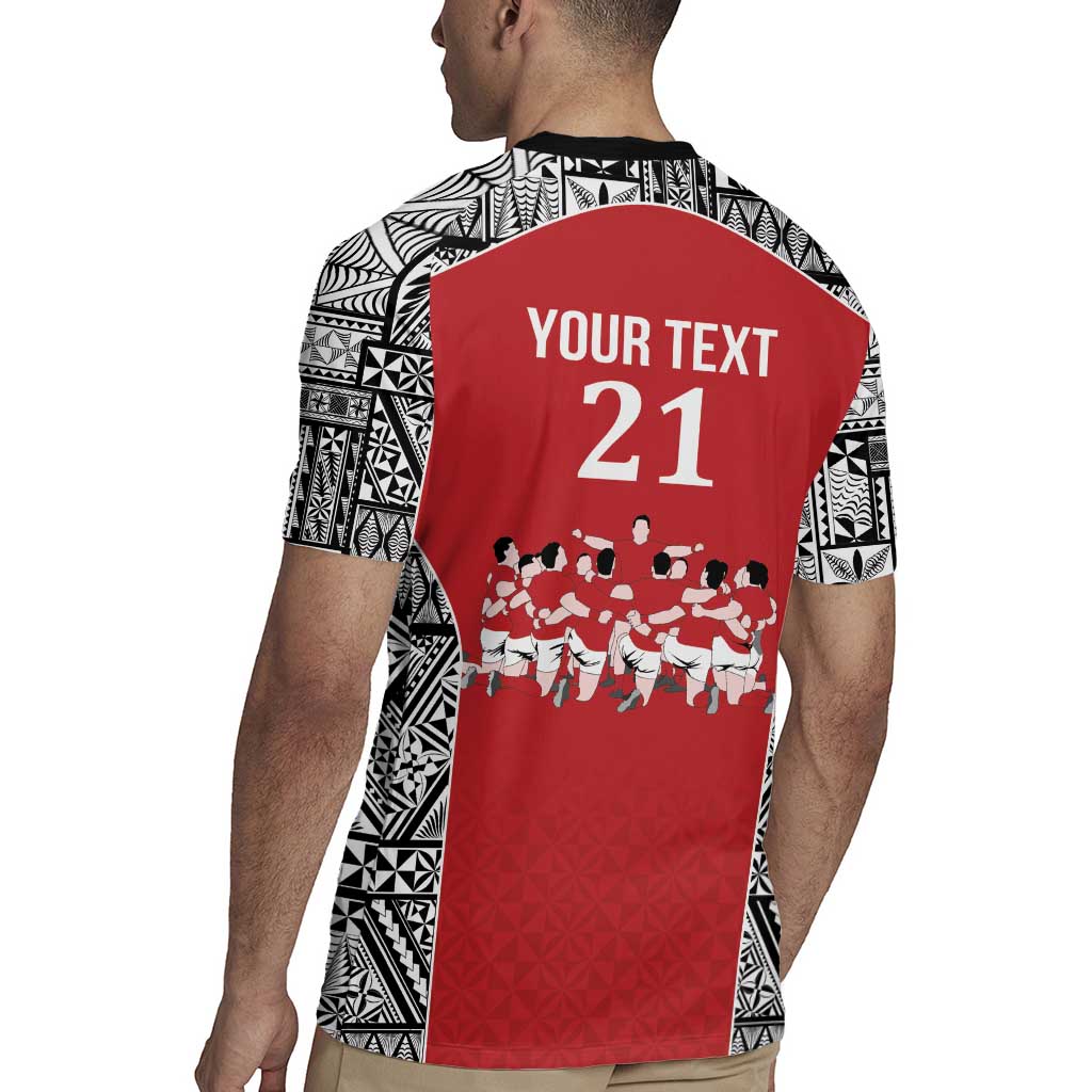 Custom Tonga Rugby Mate Ma'a Rugby Jersey Tonga XIII Make History Pacific Champions