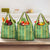 Hawaii Lei with Tribal Quilt Motif Grocery Bag
