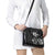 New Zealand Rugby Warrior Custom Shoulder Handbag Black Fern Taniko Motif