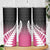Pink Silver Fern Spirit Taniko Tukutuku Personalised Skinny Tumbler