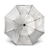 Hawaii Plumeria Lokelani Pikake Lei Umbrella Sandy Beige Polynesian Tattoo LT9 One Size Folded 11.42 inch Opened Diameter 37.4 inch Beige - Polynesian Pride
