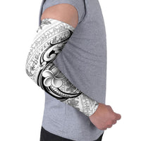 Hawaii Plumeria Lokelani Pikake Lei Arm Sleeves Ele'ele Polynesian Tattoo