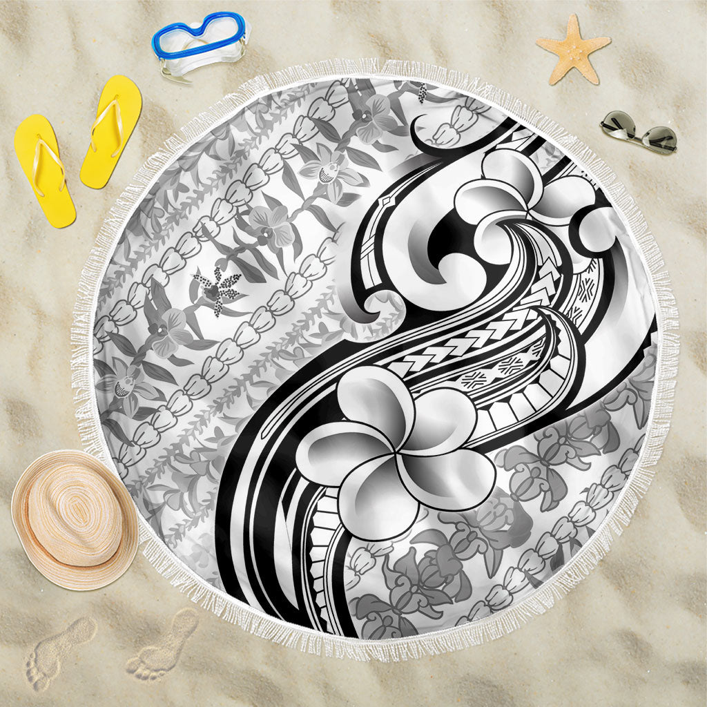 Hawaii Plumeria Lokelani Pikake Lei Beach Blanket Ele'ele Polynesian Tattoo