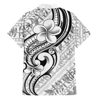 Hawaii Plumeria Lokelani Pikake Lei Family Matching Summer Maxi Dress and Hawaiian Shirt Ele'ele Polynesian Tattoo LT9 - Polynesian Pride
