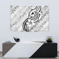 Hawaii Plumeria Lokelani Pikake Lei Tapestry Ele'ele Polynesian Tattoo