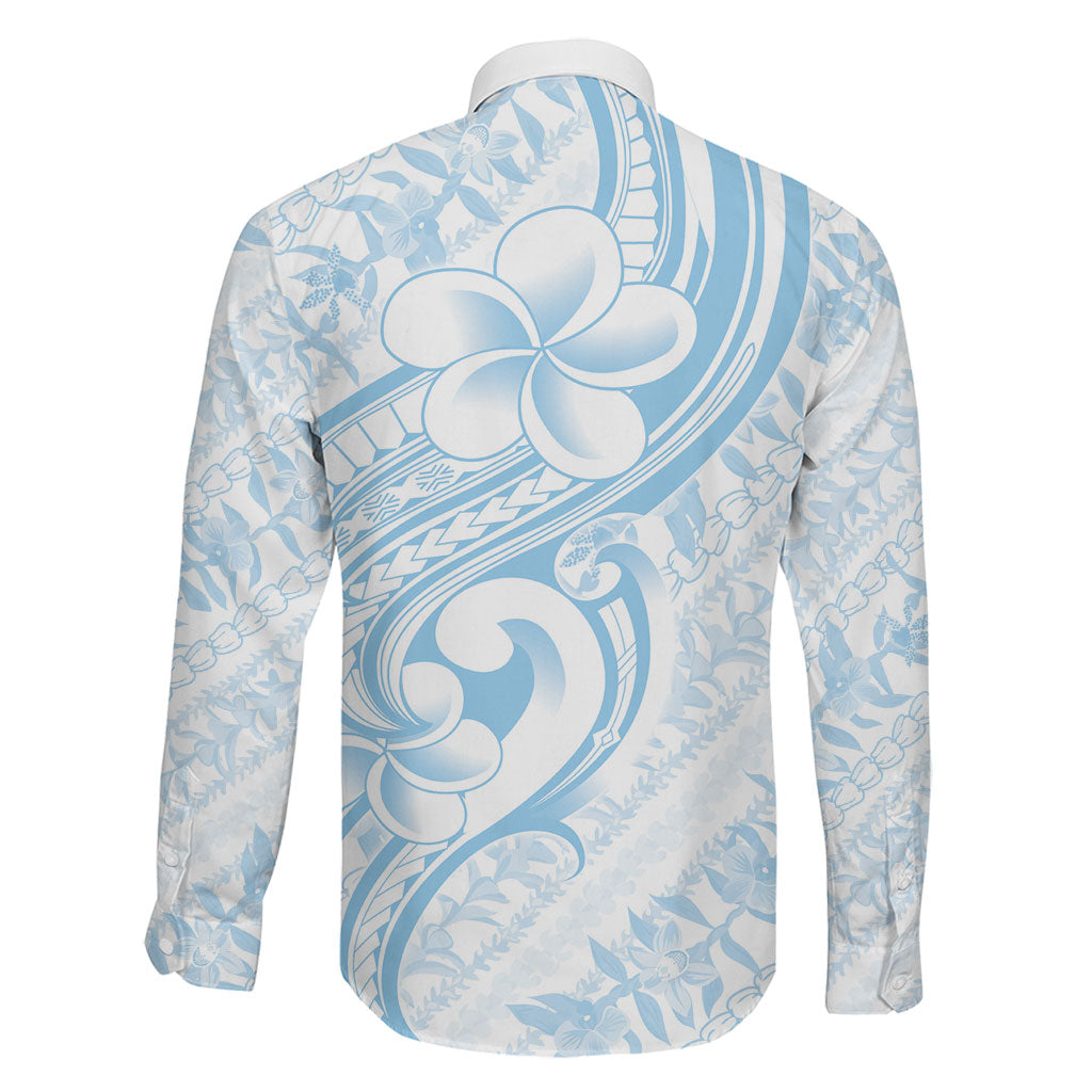 Hawaii Plumeria Lokelani Pikake Lei Family Matching Short Sleeve Bodycon Dress and Hawaiian Shirt Uliuli Polynesian Tattoo LT9 - Polynesian Pride