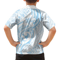 Hawaii Plumeria Lokelani Pikake Lei Family Matching Tank Maxi Dress and Hawaiian Shirt Uliuli Polynesian Tattoo LT9 - Polynesian Pride