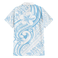 Hawaii Plumeria Lokelani Pikake Lei Family Matching Tank Maxi Dress and Hawaiian Shirt Uliuli Polynesian Tattoo LT9 - Polynesian Pride