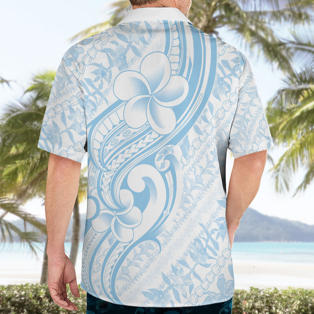 Hawaii Plumeria Lokelani Pikake Lei Hawaiian Shirt Uliuli Polynesian Tattoo