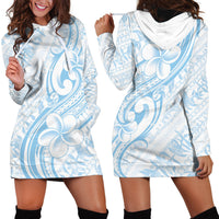Hawaii Plumeria Lokelani Pikake Lei Hoodie Dress Uliuli Polynesian Tattoo