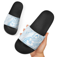 Hawaii Plumeria Lokelani Pikake Lei Slide Sandals Uliuli Polynesian Tattoo