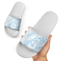 Hawaii Plumeria Lokelani Pikake Lei Slide Sandals Uliuli Polynesian Tattoo