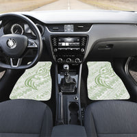 Hawaii Plumeria Lokelani Pikake Lei Car Mats Oma'oma'o Polynesian Tattoo
