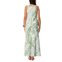 Hawaii Plumeria Lokelani Pikake Lei Family Matching Tank Maxi Dress and Hawaiian Shirt Oma'oma'o Polynesian Tattoo LT9 - Polynesian Pride