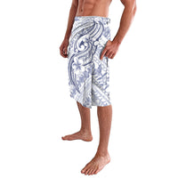 Hawaii Plumeria Lokelani Pikake Lei Lavalava Navy Blue Polynesian Tattoo