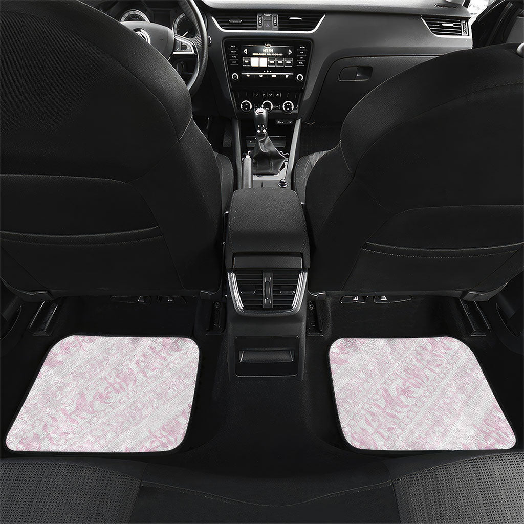 Hawaii Plumeria Lokelani Pikake Lei Car Mats Poni Mama Polynesian Tattoo