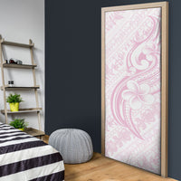 Hawaii Plumeria Lokelani Pikake Lei Door Cover Poni Mama Polynesian Tattoo