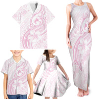 Hawaii Plumeria Lokelani Pikake Lei Family Matching Tank Maxi Dress and Hawaiian Shirt Poni Mama Polynesian Tattoo LT9 - Polynesian Pride