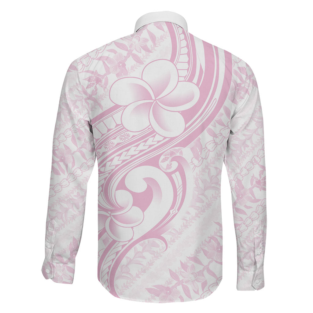 Hawaii Plumeria Lokelani Pikake Lei Family Matching Tank Maxi Dress and Hawaiian Shirt Poni Mama Polynesian Tattoo LT9 - Polynesian Pride