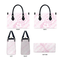 Hawaii Plumeria Lokelani Pikake Lei Leather Bag Poni Mama Polynesian Tattoo