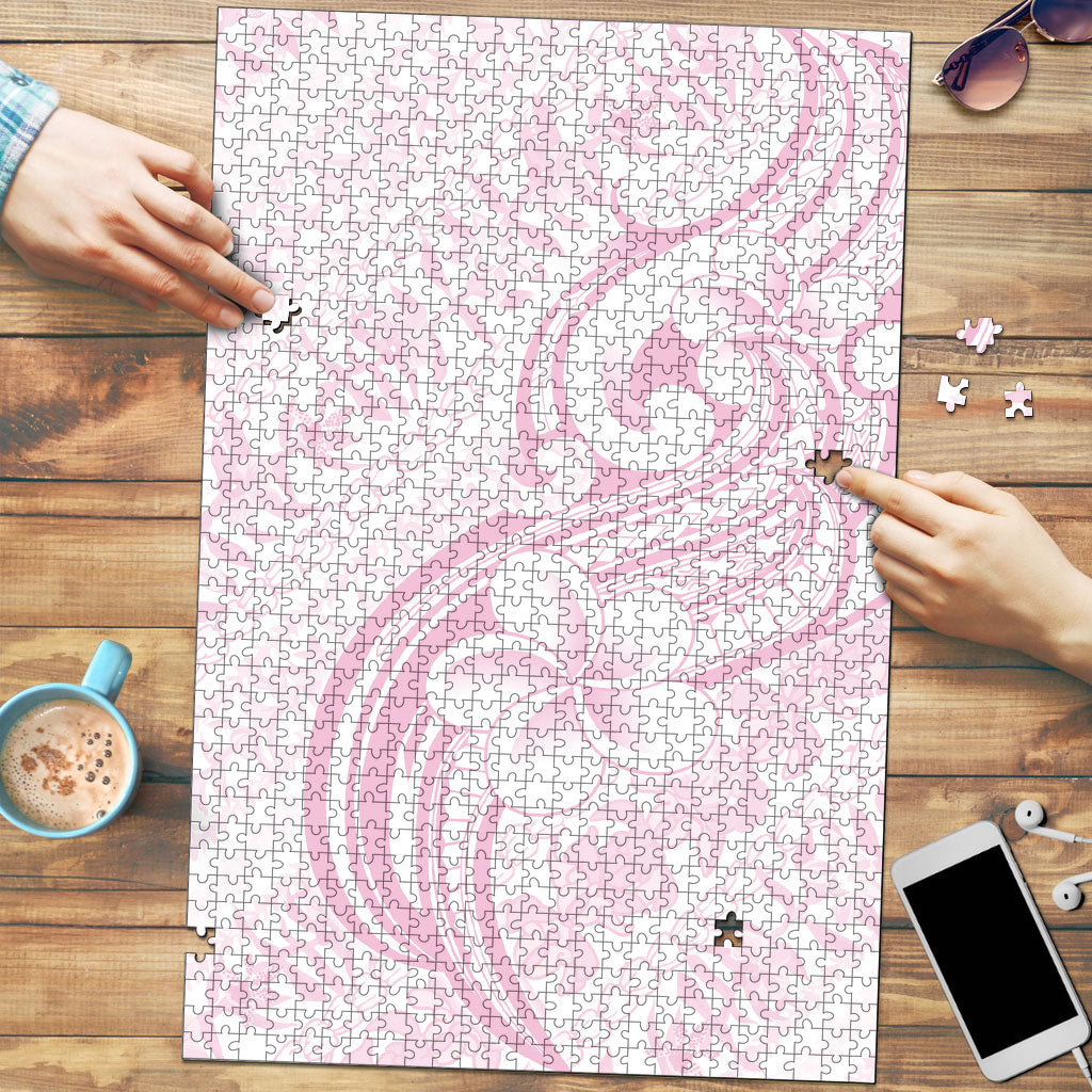 Hawaii Plumeria Lokelani Pikake Lei Puzzle Poni Mama Polynesian Tattoo
