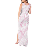 Hawaii Plumeria Lokelani Pikake Lei Tank Maxi Dress Poni Mama Polynesian Tattoo