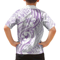 Hawaii Plumeria Lokelani Pikake Lei Family Matching Tank Maxi Dress and Hawaiian Shirt Poni Polynesian Tattoo LT9 - Polynesian Pride