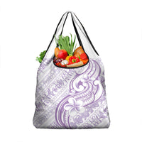 Hawaii Plumeria Lokelani Pikake Lei Grocery Bag Poni Polynesian Tattoo
