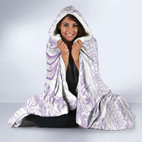 Hawaii Plumeria Lokelani Pikake Lei Hooded Blanket Poni Polynesian Tattoo