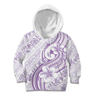 Hawaii Plumeria Lokelani Pikake Lei Kid Hoodie Poni Polynesian Tattoo