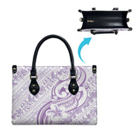 Hawaii Plumeria Lokelani Pikake Lei Leather Bag Poni Polynesian Tattoo
