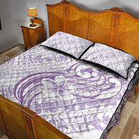 Hawaii Plumeria Lokelani Pikake Lei Quilt Bed Set Poni Polynesian Tattoo LT9 - Polynesian Pride